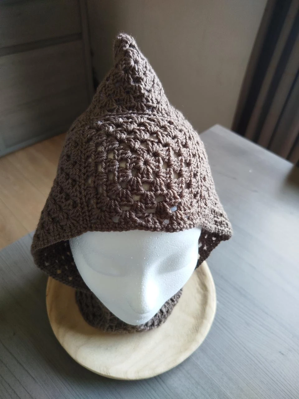 Boné balaclava de crochê – photo 4